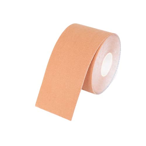SHAPERX Boob Tape for Women - 5M Waterproof & Sweat-Proof Breast Lift Tape | Body Tape for Breast Support, Contour & Lift - Perfect for Dresses, Swimsuits & Backless Outfits