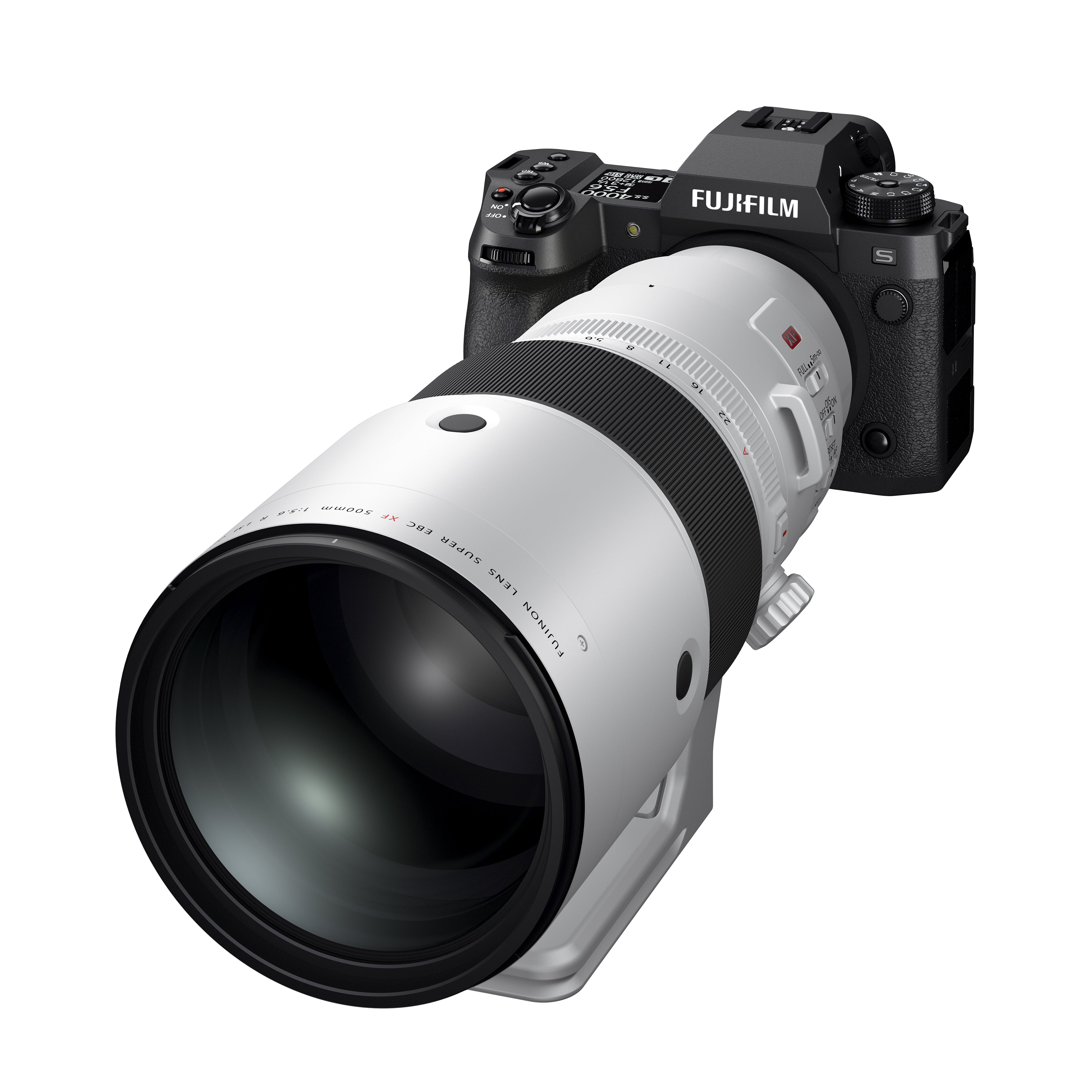 FUJIFILM XF 500mm f/5.6 R LM OIS WR Telephoto Lens for Wildlife & Sports Photography - Professional Mirrorless Camera Lens with Weather Resistance & Optical Stabilization