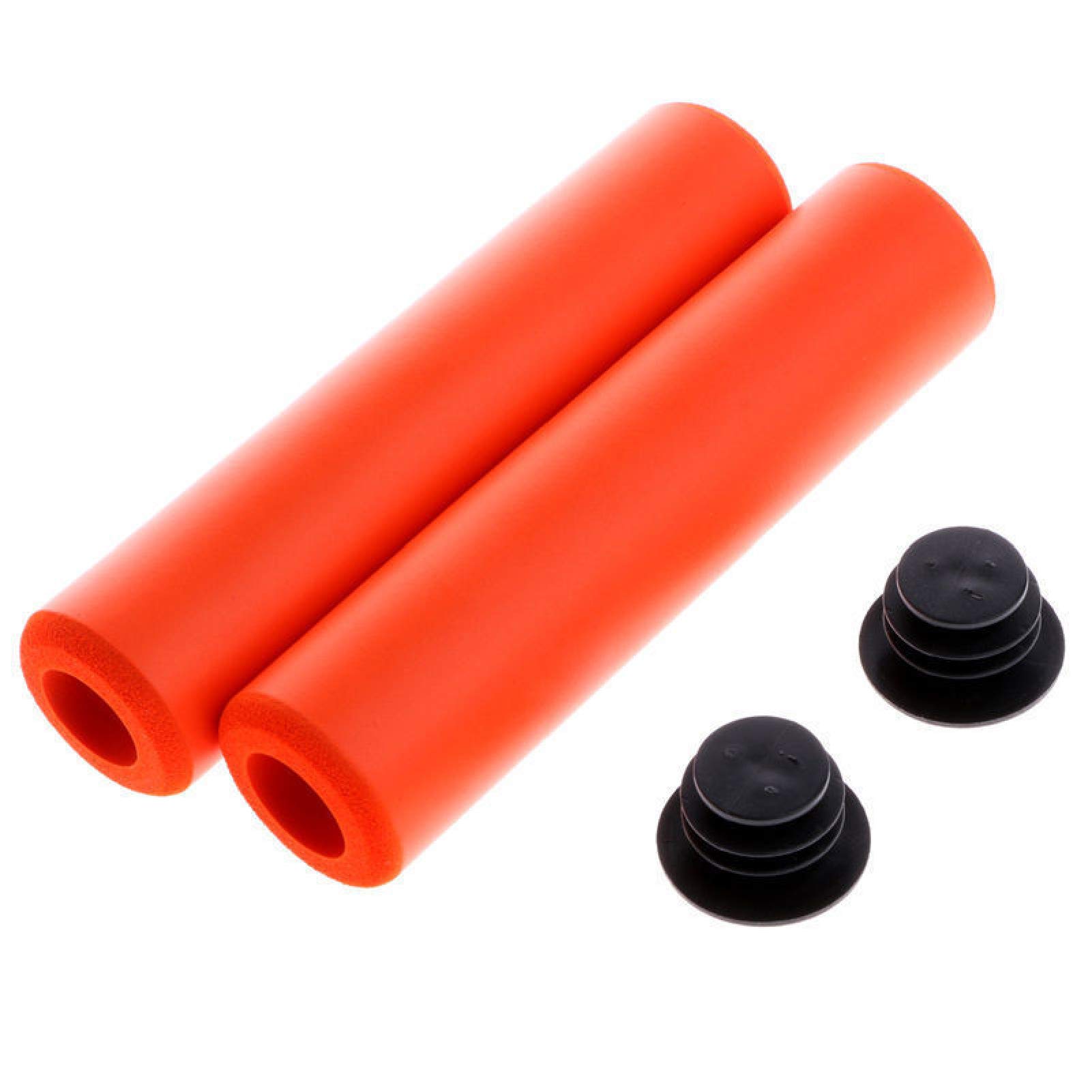 Non-Slip Silicone Bike Handlebar Grips - Bluelanss Ergonomic Bicycle Hand Grips for Mountain, Urban, BMX, Scooter & Wheelchair Bikes - Comfortable & Durable Cycling Accessories for Commuting & Outdoor Adventures