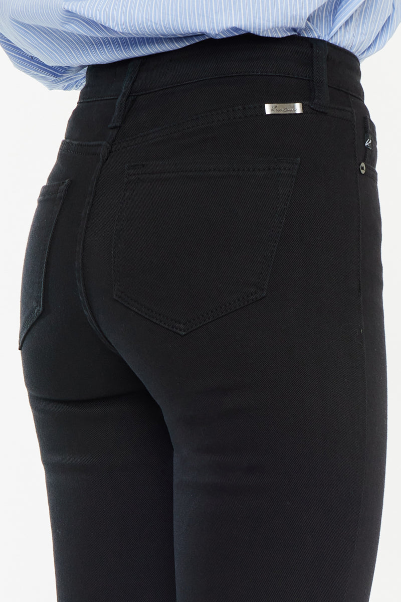 Crystal High Rise Bootcut Jeans for Women - Petite Size, Stretch Denim Pants, Comfortable & Flattering Fit - Perfect for Work, Casual Outings & Date Nights