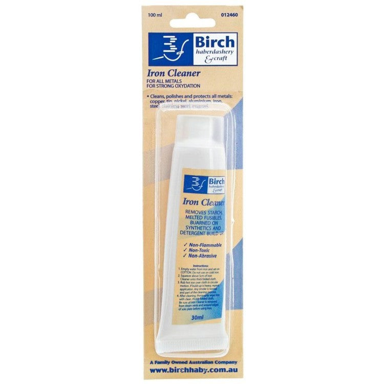 Birch Iron Cleaner - Natural Wood Stain Remover & Rust Protector for Cast Iron Pans, Grills & Cookware | Perfect for Outdoor Cooking, Camping & Kitchen Use