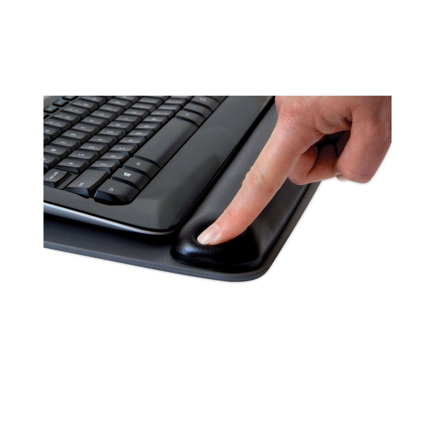 3M™ Antimicrobial Gel Keyboard Wrist Rest - Ergonomic Support for Typing & Gaming (19.6