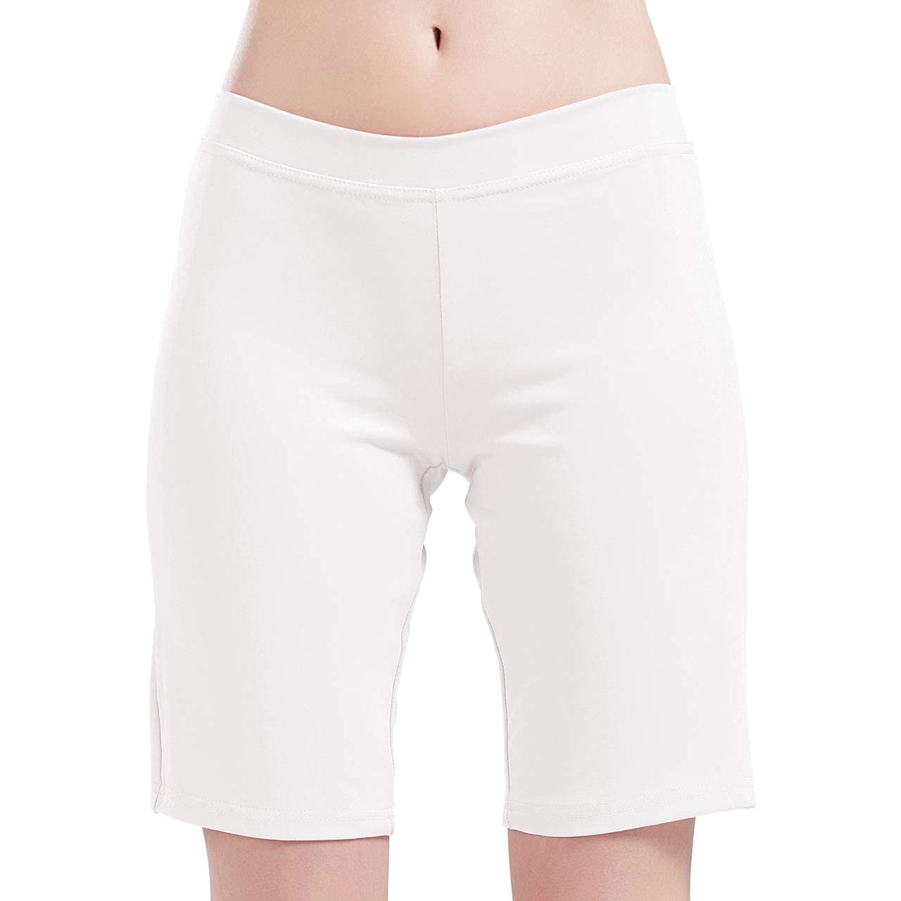 ALLNOWA Women's Low Rise Naked Feeling Biker Shorts - Workout, Yoga, Running Athletic Shorts for Women & Girls - Perfect for Gym, Cycling, and Active Lifestyle