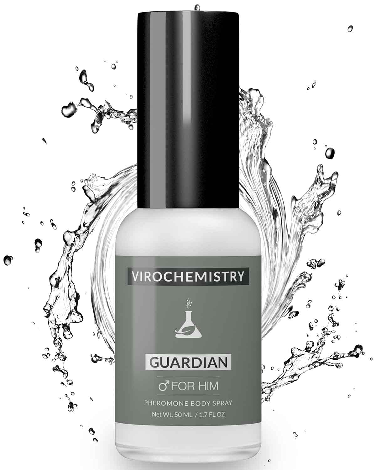 Guardian Pheromone Body Spray for Men - Extra Strength Human Pheromones Cologne to Attract Women - 50ml Bold Fragrance | Dating, Nightlife & Confidence Booster