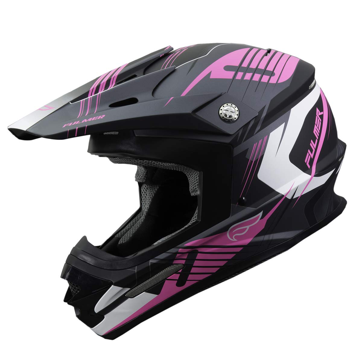 Fulmer Zen Adult MX Helmet - Lightweight Motorcycle Helmet for Men & Women - DOT Approved for Off-Road, Dirt Bike & ATV Riding - Perfect for Trail, Motocross & Adventure Racing