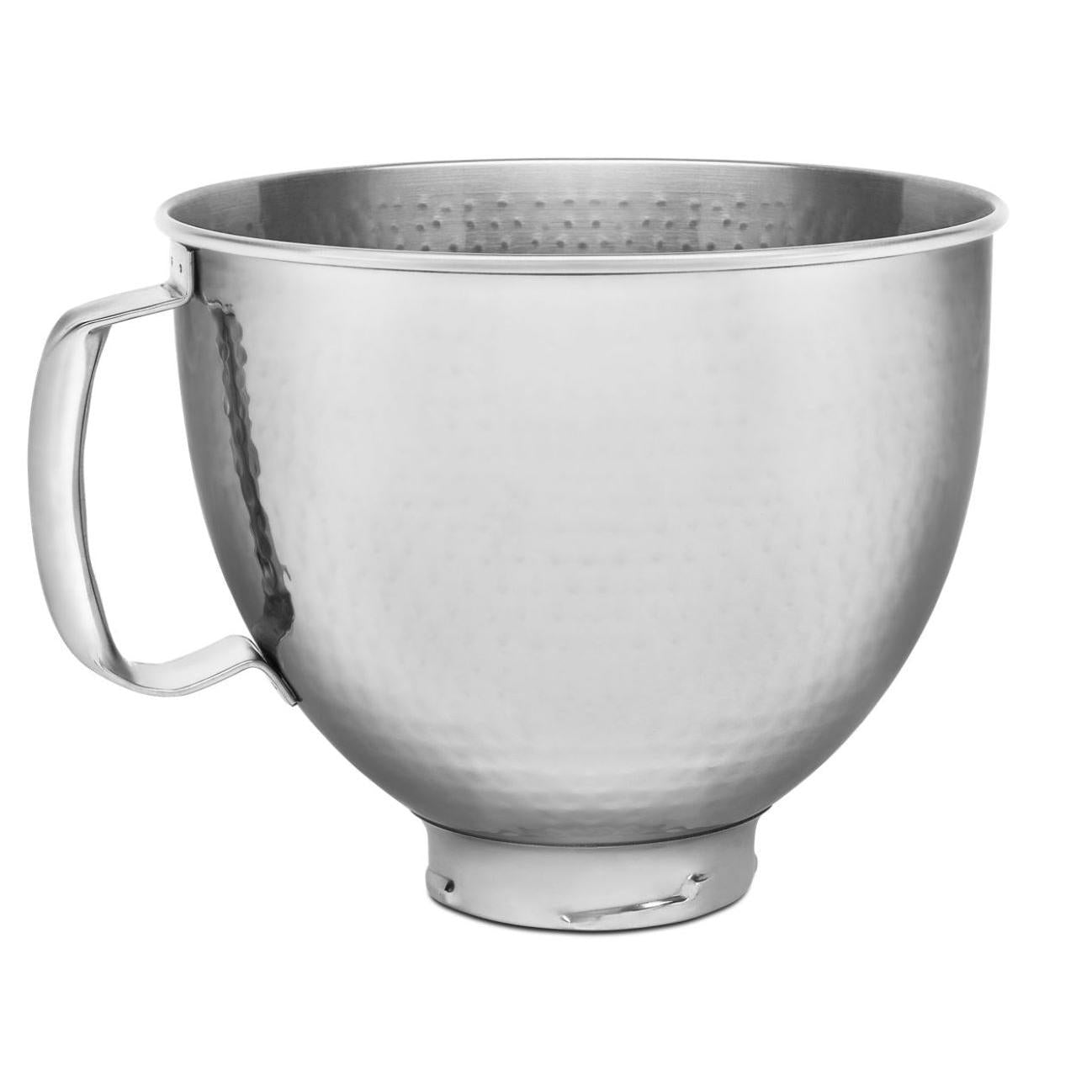 KitchenAid 5 Quart Stand Mixer with Stainless Steel Bowl - Hammered Finish for Baking, Mixing & Kneading Dough | Perfect for Home Bakers & Professional Kitchens