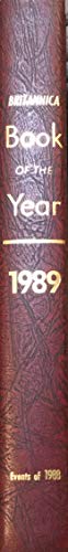 Britannica Book of the Year 1989 | Encyclopedia of World Events & Facts | Perfect for History Buffs, Students & Collectors