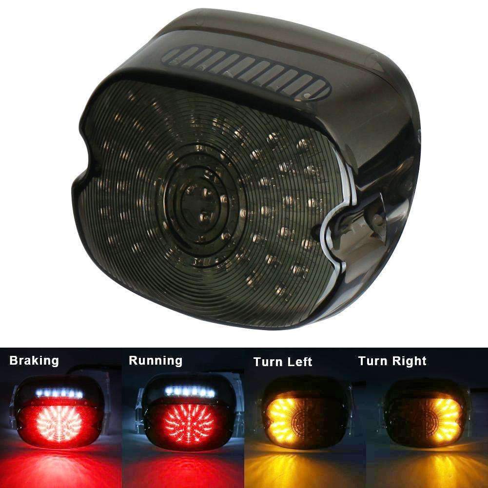2021+ Harley Davidson Low Rider LED Brake Light with Built-in Turn Signal Kit - Eagle Lights High Visibility Motorcycle Tail Light for Night Riding & Safety
