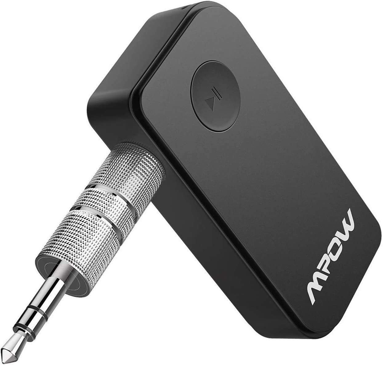 Mpow Bluetooth 5.0 Receiver - Wireless Aux Bluetooth Adapter for Car & Home Stereo | Hands-Free Calling & Voice Assistant | Portable Audio Streaming Device for Music, Podcasts & Phone Calls