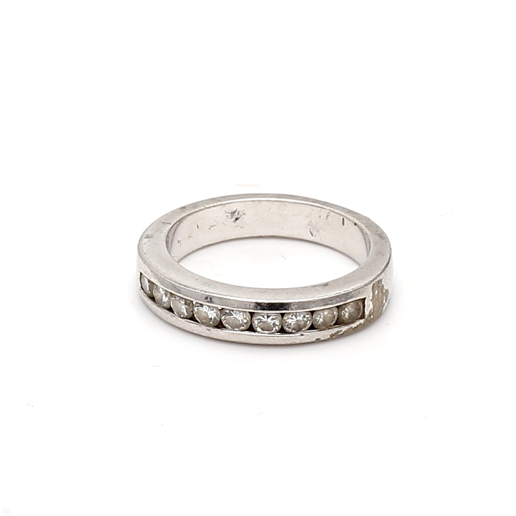 0.27 Carat Round Brilliant H SI1 Diamond Platinum Engagement Ring for Women - Perfect for Proposals, Weddings & Anniversary Gifts