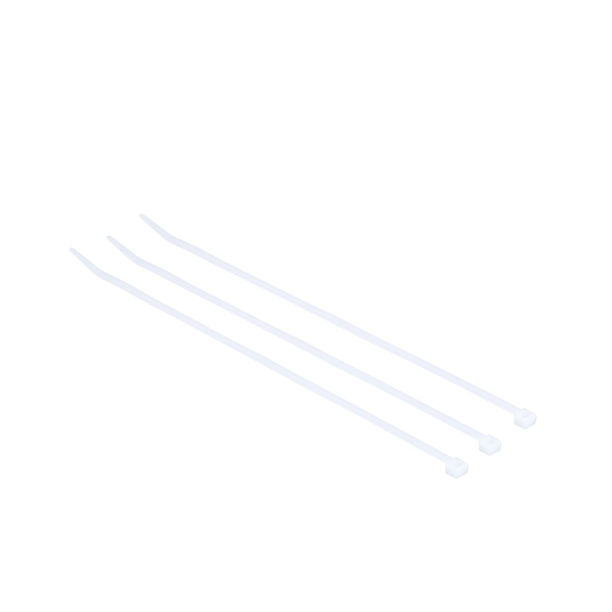 3M CT8NT40 Black Nylon Cable Ties 8-Inch 40-Pound Strength - Organize Wires, Secure Bundles for Home, Office & Industrial Use