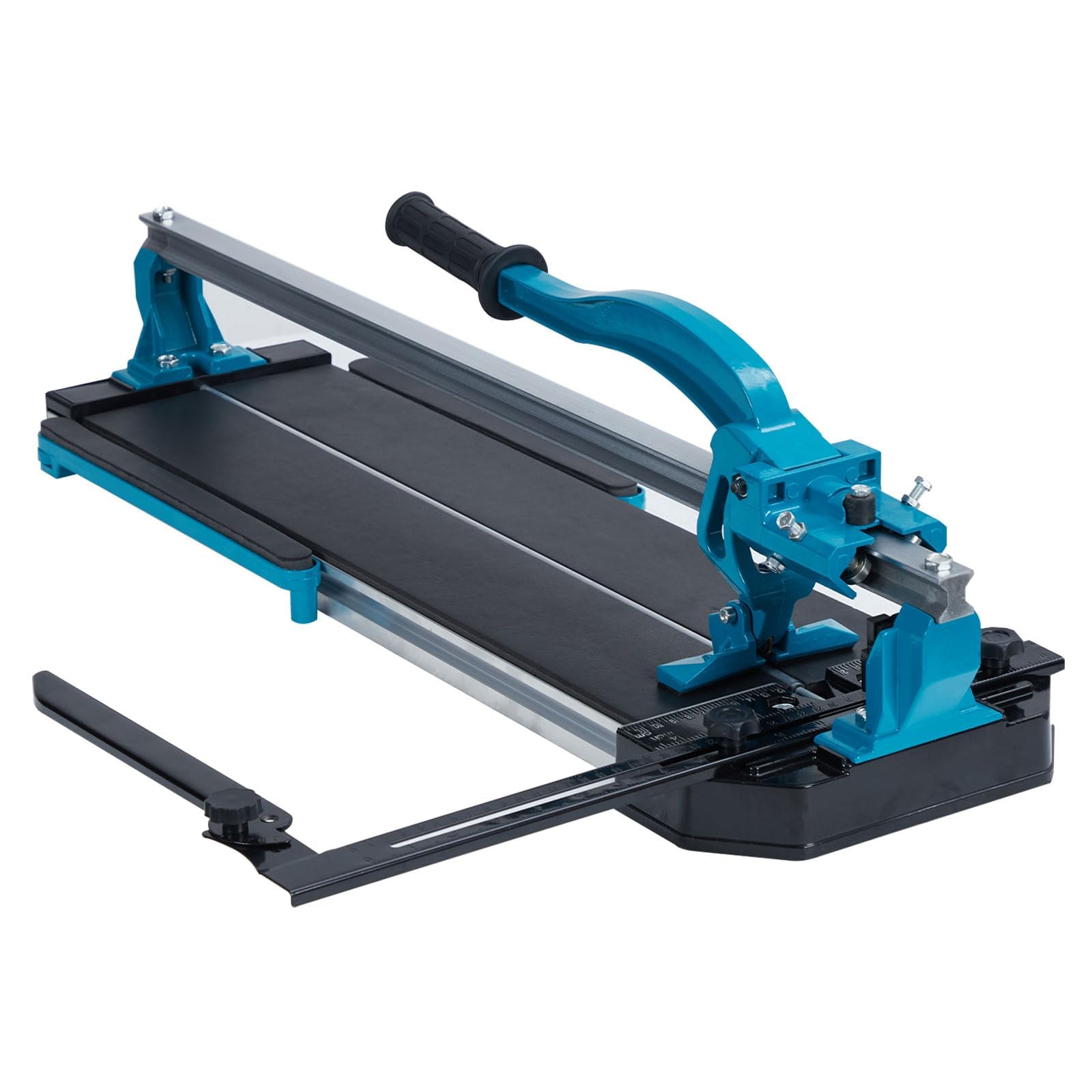 24/32/48 Inch Manual Tile Cutter with Tungsten Carbide Wheel - Infrared Positioning for Precise Cutting - Perfect for DIY Home Renovation, Bathroom & Kitchen Tile Installation (24 Inch)