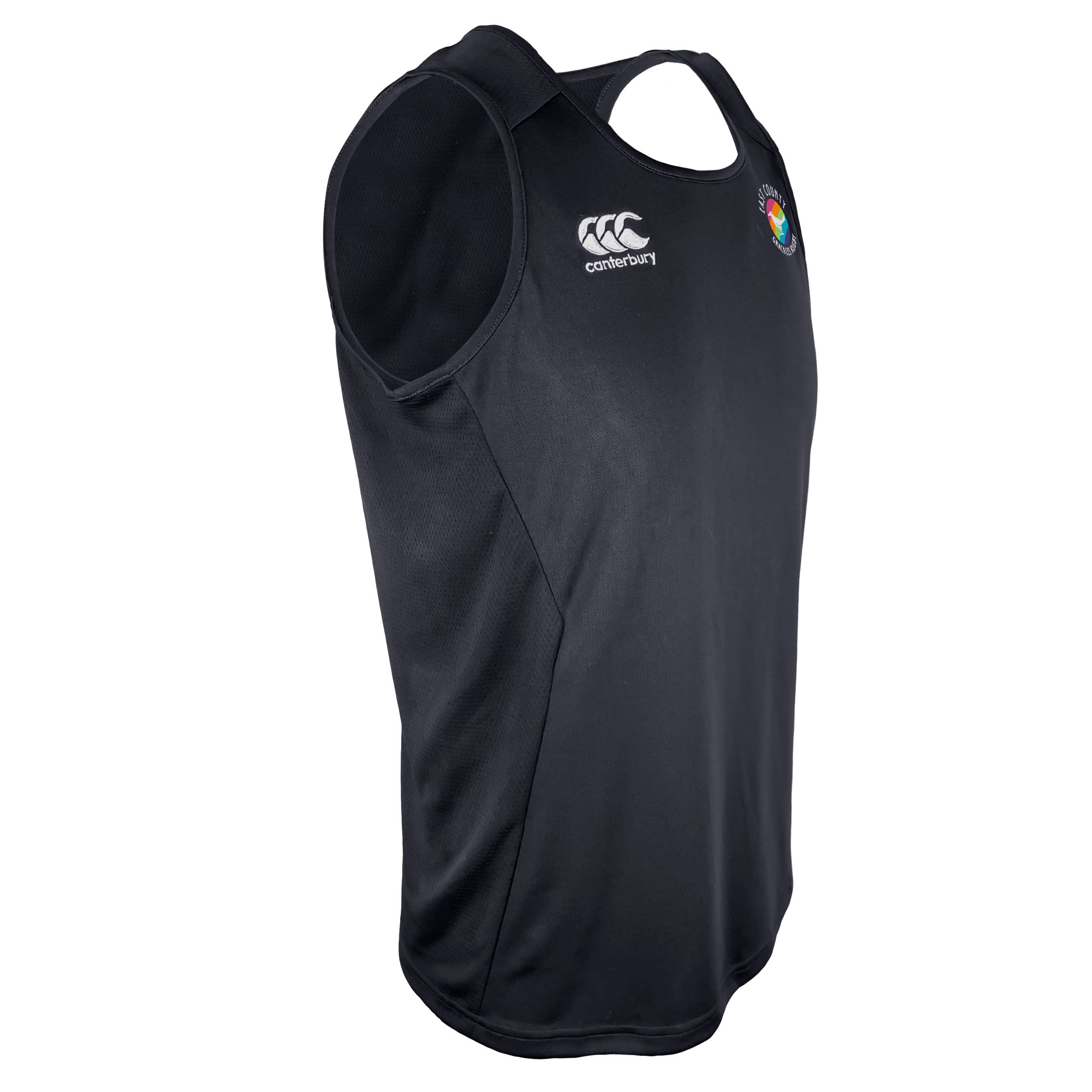 East Co. Grackles CCC Club Dry Singlet - Moisture-Wicking Performance Shirt for Running, Gym & Outdoor Sports - Lightweight & Breathable Athletic Top for Men