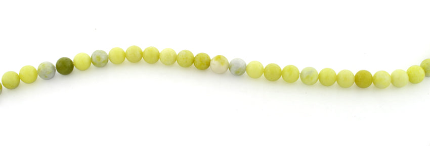 6mm Plain Round Pineapple Jasper Gemstone Beads for Jewelry Making - DIY Bracelet, Necklace & Craft Projects - Healing Crystal Beads for Meditation & Spiritual Energy