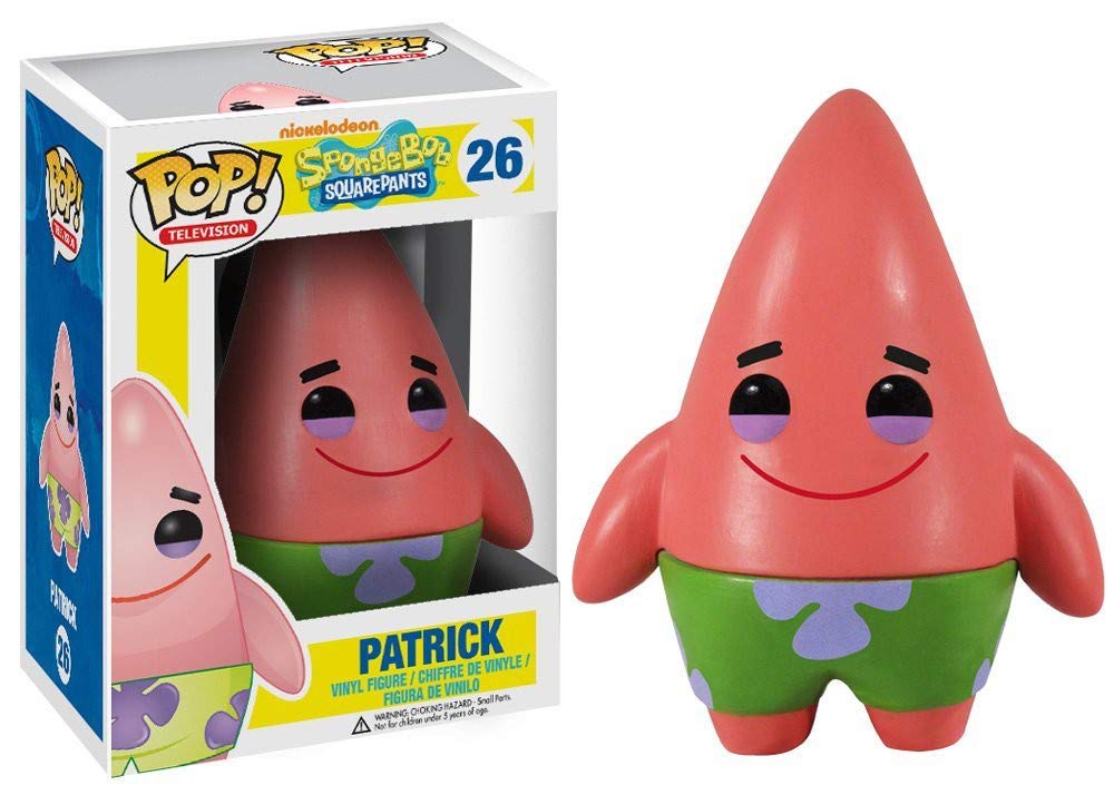 Funko POP! Patrick Star Vinyl Figure - SpongeBob SquarePants Collectible Toy for Fans & Gift Ideas - Perfect for Home Decor, Office Display, and Pop Culture Collections