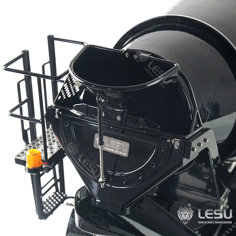 LESU 1/14 Scale 6x6 Metal RC Concrete Mixer Truck with Functional Lights, Sound System & Servo - Ready-to-Run Remote Control Construction Vehicle for Kids & Adults - Perfect for Construction Site Play, RC Hobby Collection & Birthday Gifts