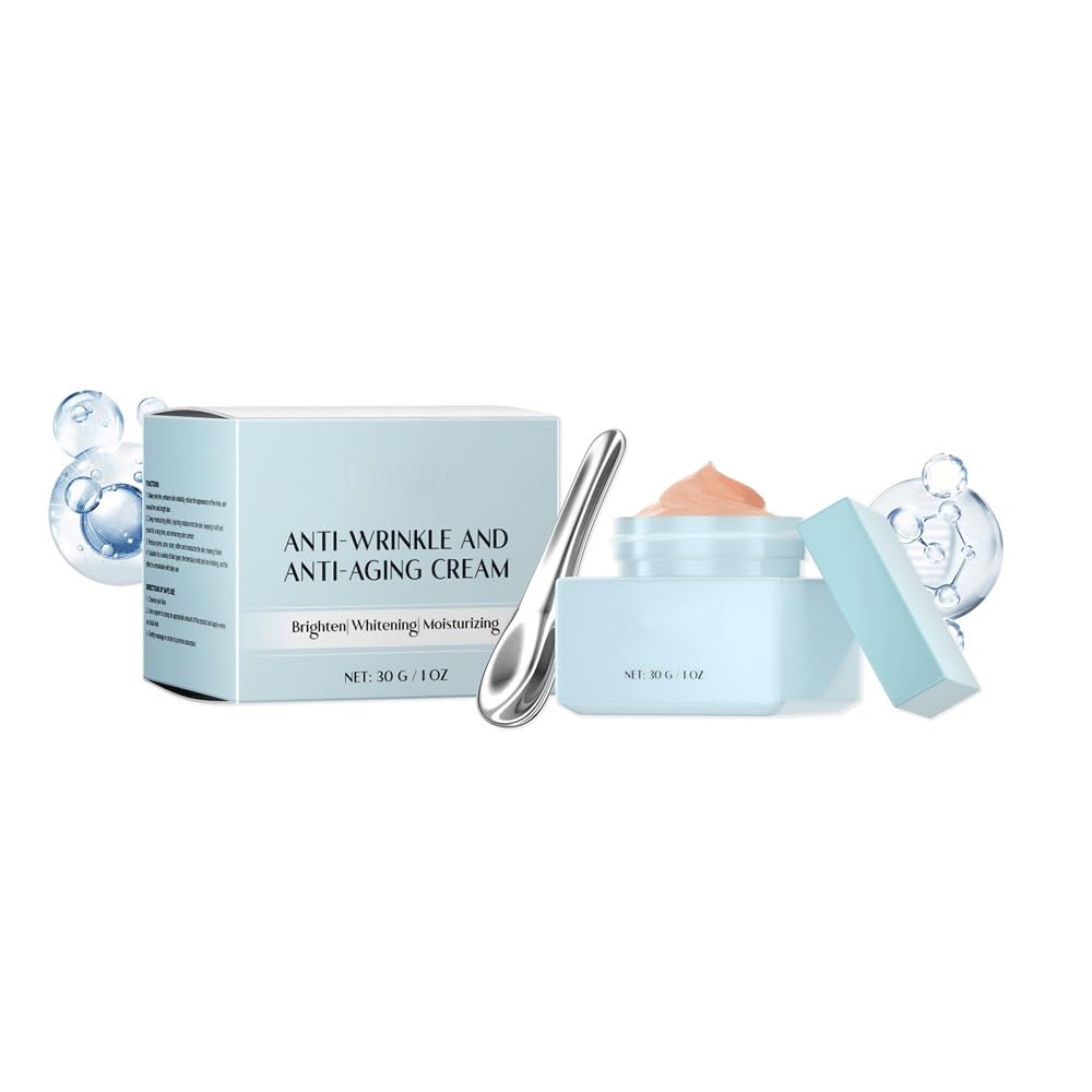 Power Redo Wrinkle Repair Cream - Anti-Aging, Moisturizing & Firming Facial Treatment for Smooth Skin | Reduces Fine Lines, Hydrates & Refreshes Without Stickiness | Perfect for Daily Skincare Routine & Nighttime Repair (1pc)