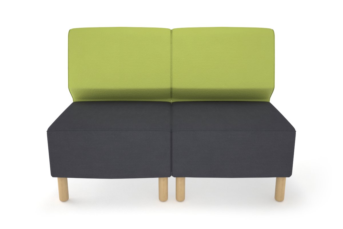 Mondo 2 Seater Lounge Chair - Modern Comfortable Sofa for Living Room, Bedroom & Patio - Perfect for Relaxing, Reading & Entertaining Guests