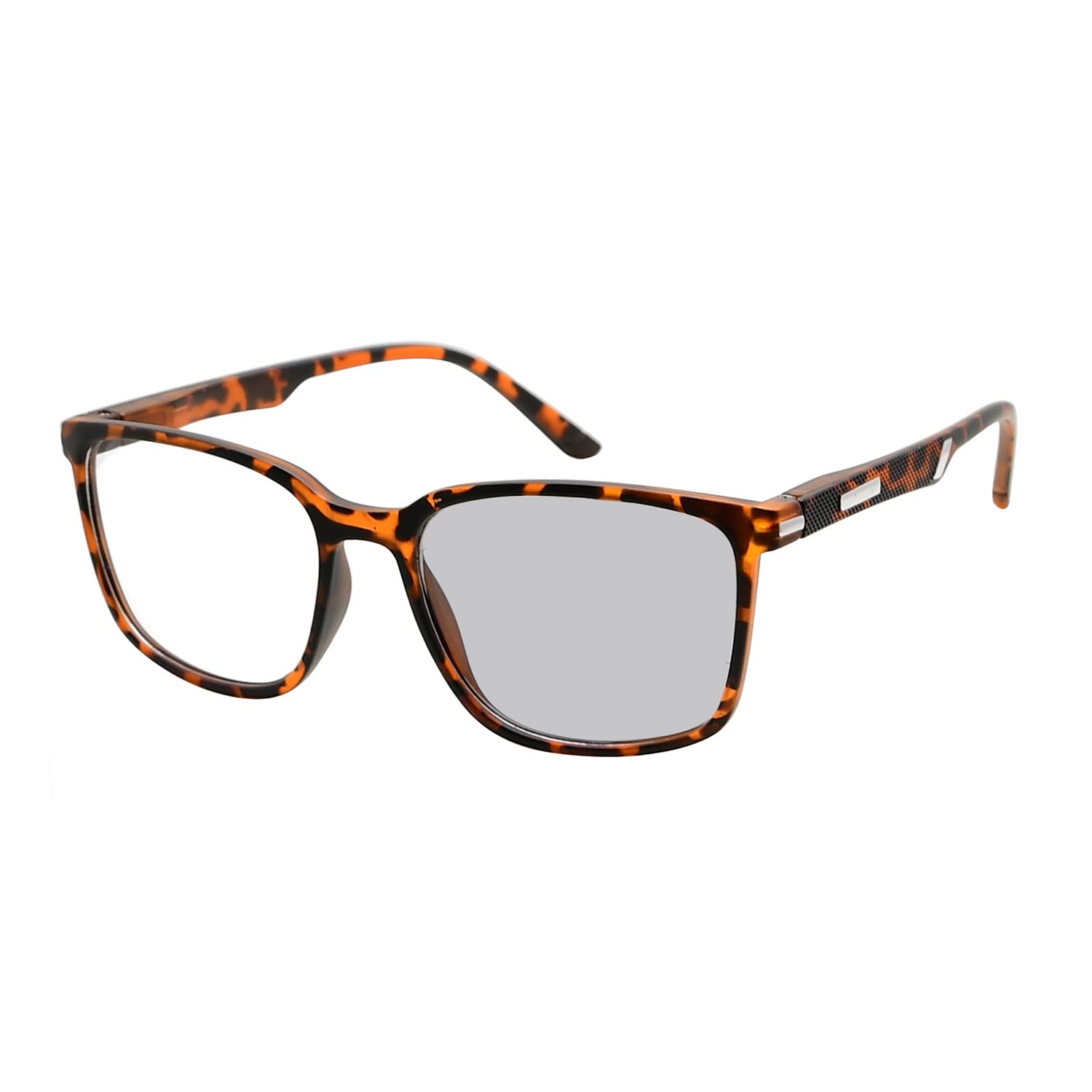 Eyekepper Transition Photochromic Reading Glasses for Women & Men +1.00 Strength - Lightweight Blue Light Blocking Readers for Indoor/Outdoor Use - Perfect for Reading, Driving & Computer Work