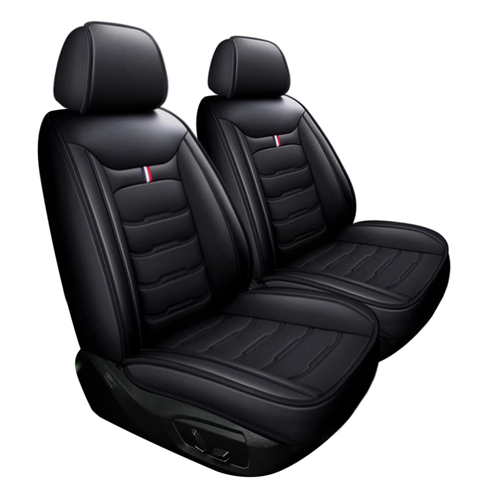 Premium PU Leather Car Seat Covers for Mercedes-Benz GL/GLE/GLA/GLC/GLK - Full Set Front & Rear Seat Protectors (5 Seats, Black) | Ultimate Comfort & Luxury Interior Upgrade for SUV Drivers
