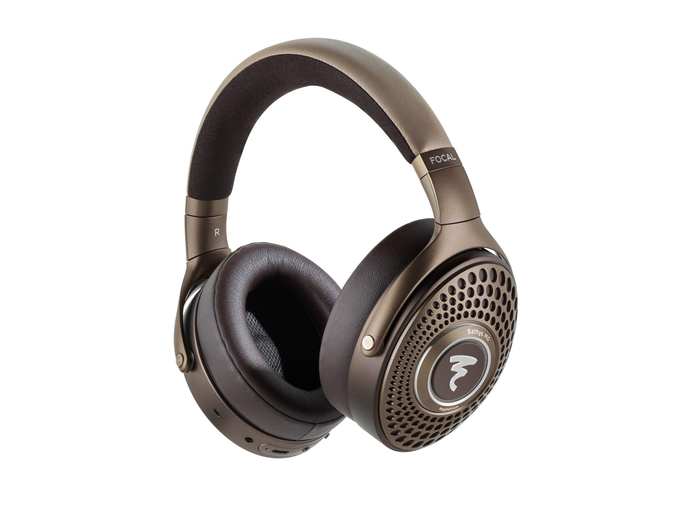 Focal Bathys Mg Wireless Over-Ear Headphones with Noise Cancelling - Premium Sound for Travel, Work & Home Listening