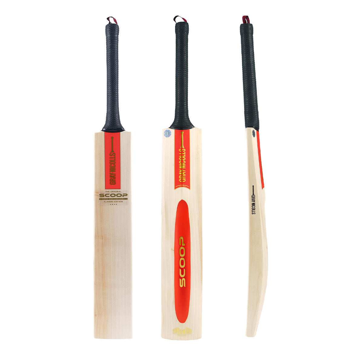 Gray Nicolls Scoop 50 Players Edition Cricket Bat - Premium English Willow for Professional Players - Perfect for Matches & Training Sessions
