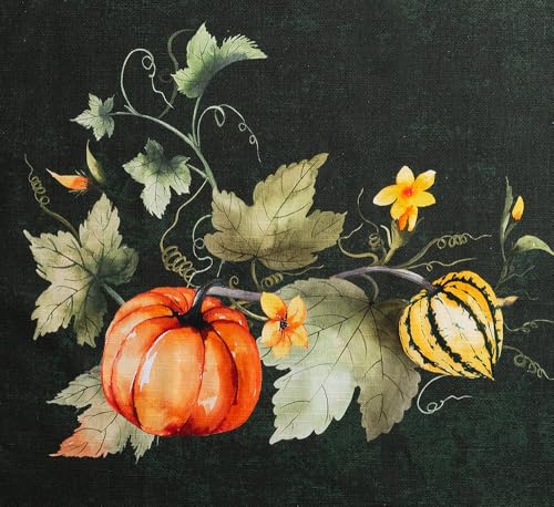 13 - Pumpkin Garden - Dark Green