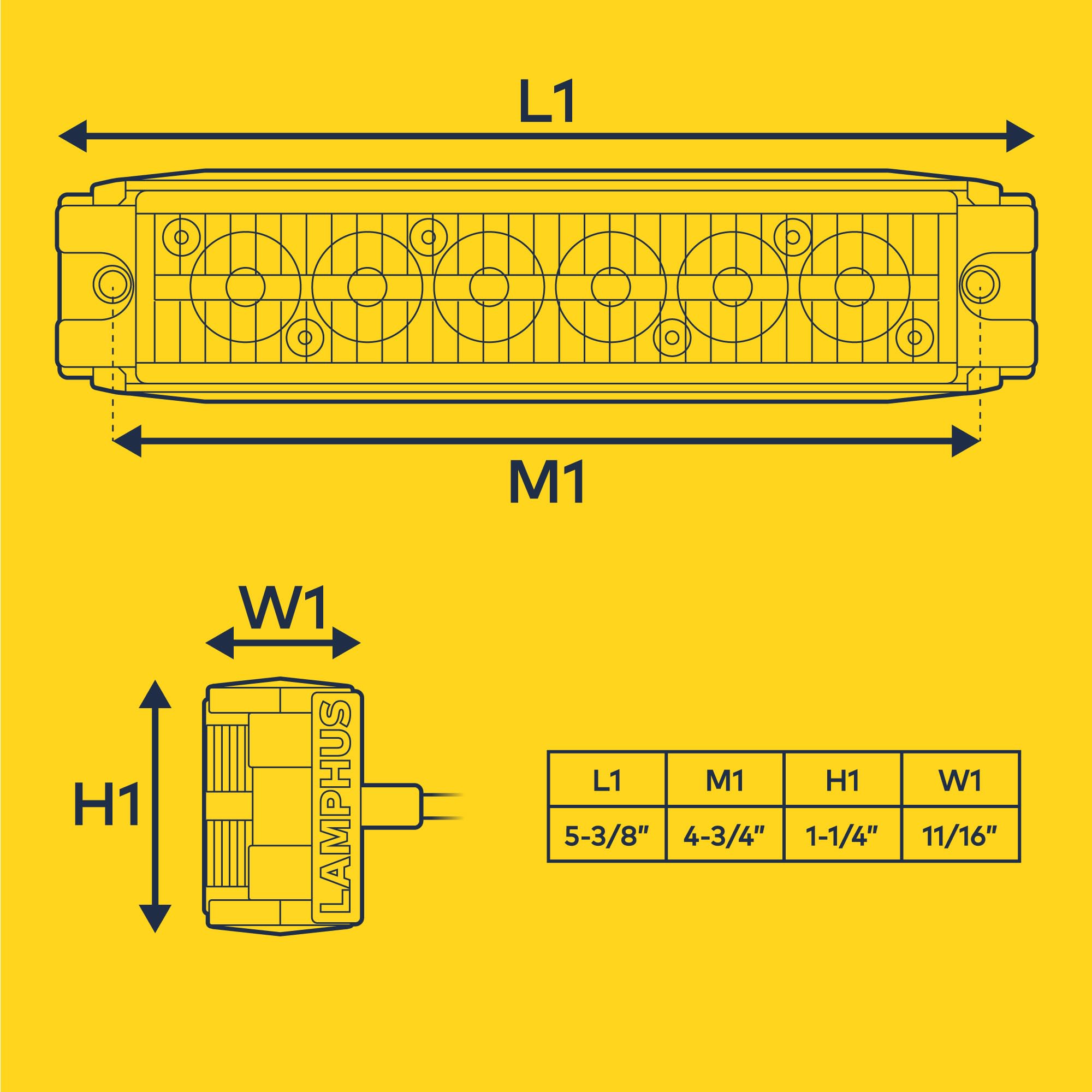 LAMPHUS 4pc NanoFlare 5