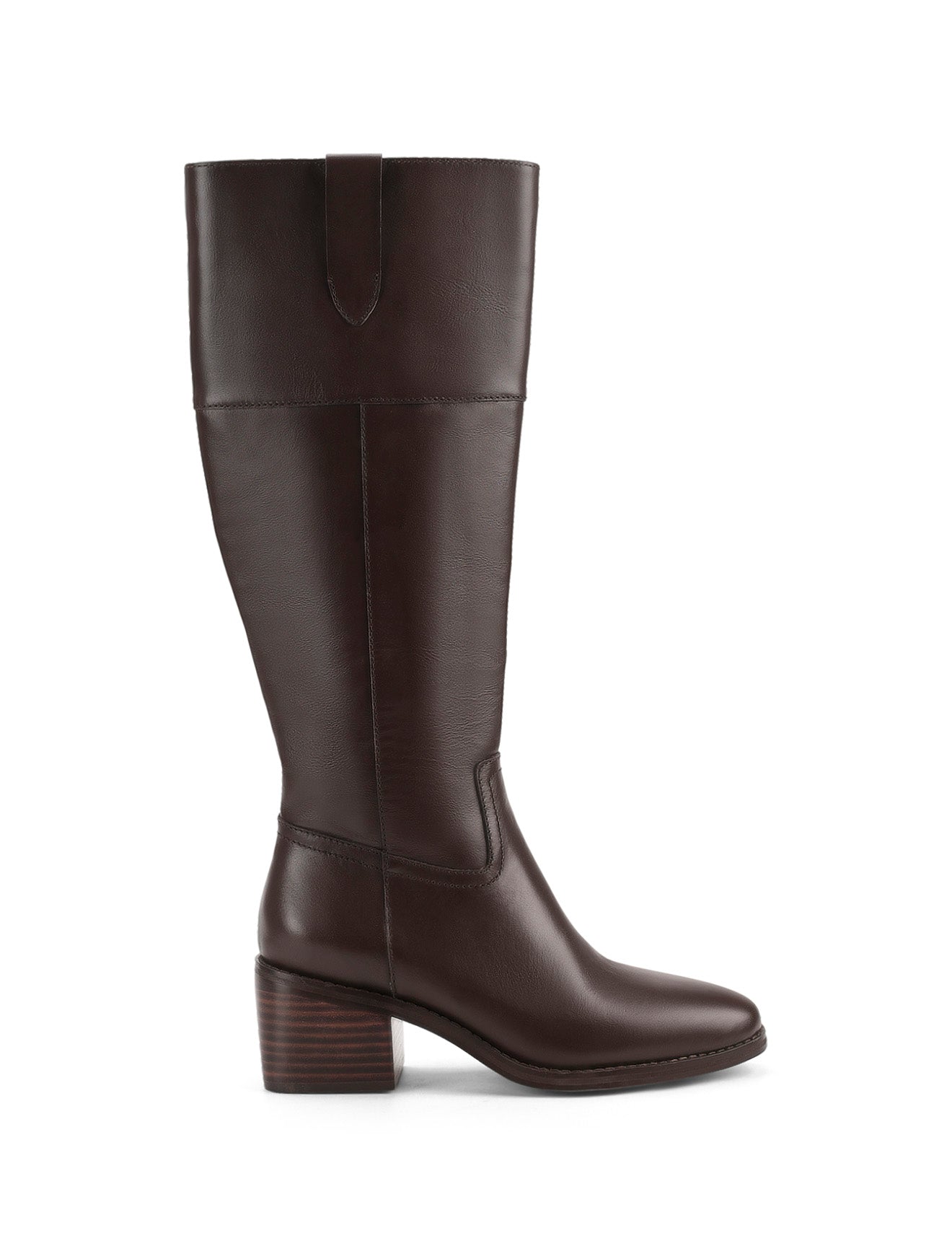 Zoey Women's Chocolate Brown Leather Riding Boots - Comfortable & Stylish Equestrian Boots for Horseback Riding & Fashion Outfits