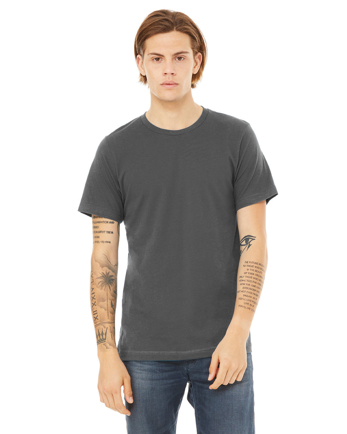 Bella + Canvas 3001C Unisex Jersey T-Shirt - Soft Cotton Crew Neck Tee for Men & Women - Perfect for Casual Wear, Screen Printing & Everyday Comfort