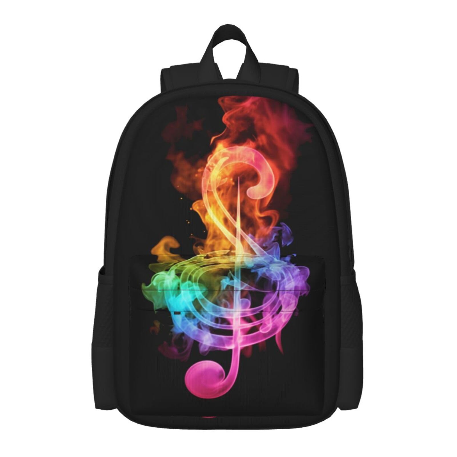 **Galaxy Music Note Backpack for School - Lightweight Bookbag with Shoulder Straps, Casual Daypack & Laptop Bag for Girls in 1st-5th Grade | Perfect for School, Travel & Daily Use**