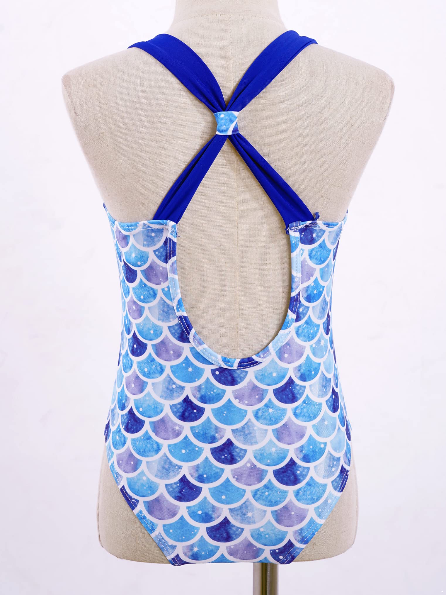 Freebily Girls' Cute Printed One-Piece Swimsuits - Cartoon Bathing Suit for Kids - Perfect for Beach, Pool & Summer Water Play