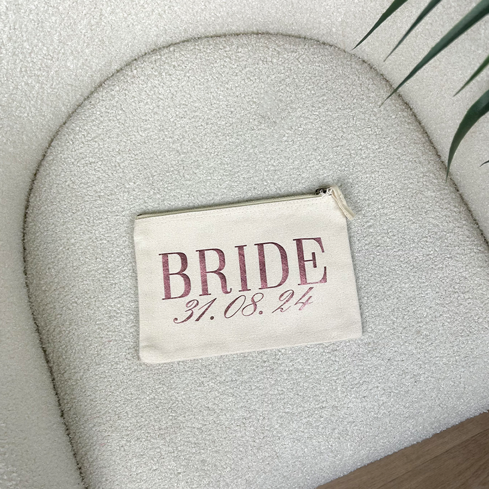 Elegant Bridal Accessory Pouch for Wedding Essentials - Perfect for Jewelry, Rings & Keepsakes on Your Special Day