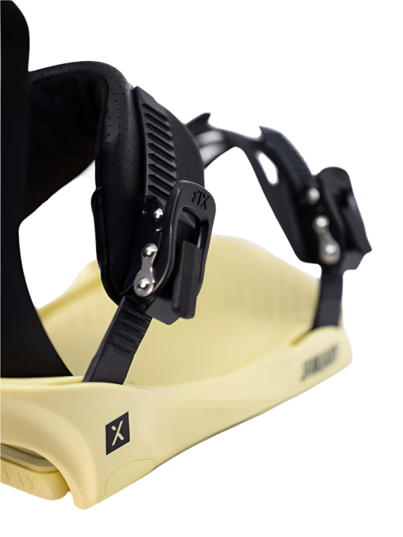 2024 Women's January Snowboard Bindings - Adjustable & Comfortable for All-Mountain Riding | Perfect for Freestyle & Powder Snowboarding