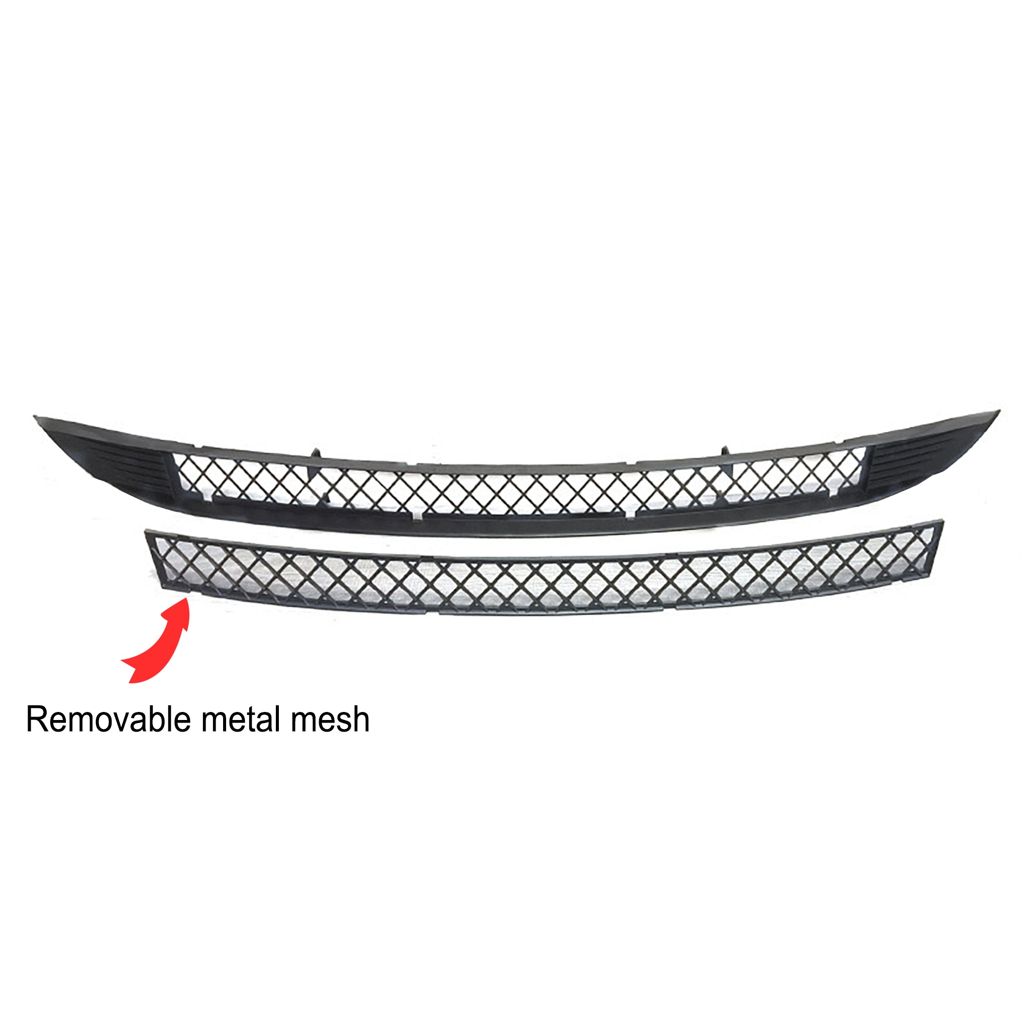 2024+ Tesla Model 3 Highland Front Bumper Grille Insert - Replacement Mesh Grille for Enhanced Airflow & Style - Perfect for Car Enthusiasts & Performance Upgrades