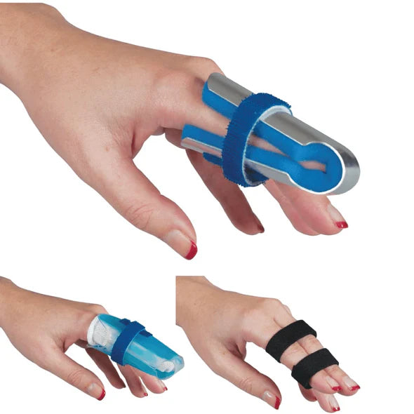 CAREX® Finger Injury First Aid Kit - Emergency Treatment for Cuts, Burns & Sprains - Perfect for Home, Office & Outdoor Activities