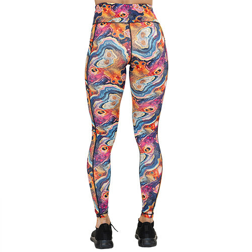 Rock Candy Leggings - High Waisted Yoga Pants for Women, Soft & Stretchy Workout Leggings, Trendy Gym Tights for Running, Fitness & Lounge Wear