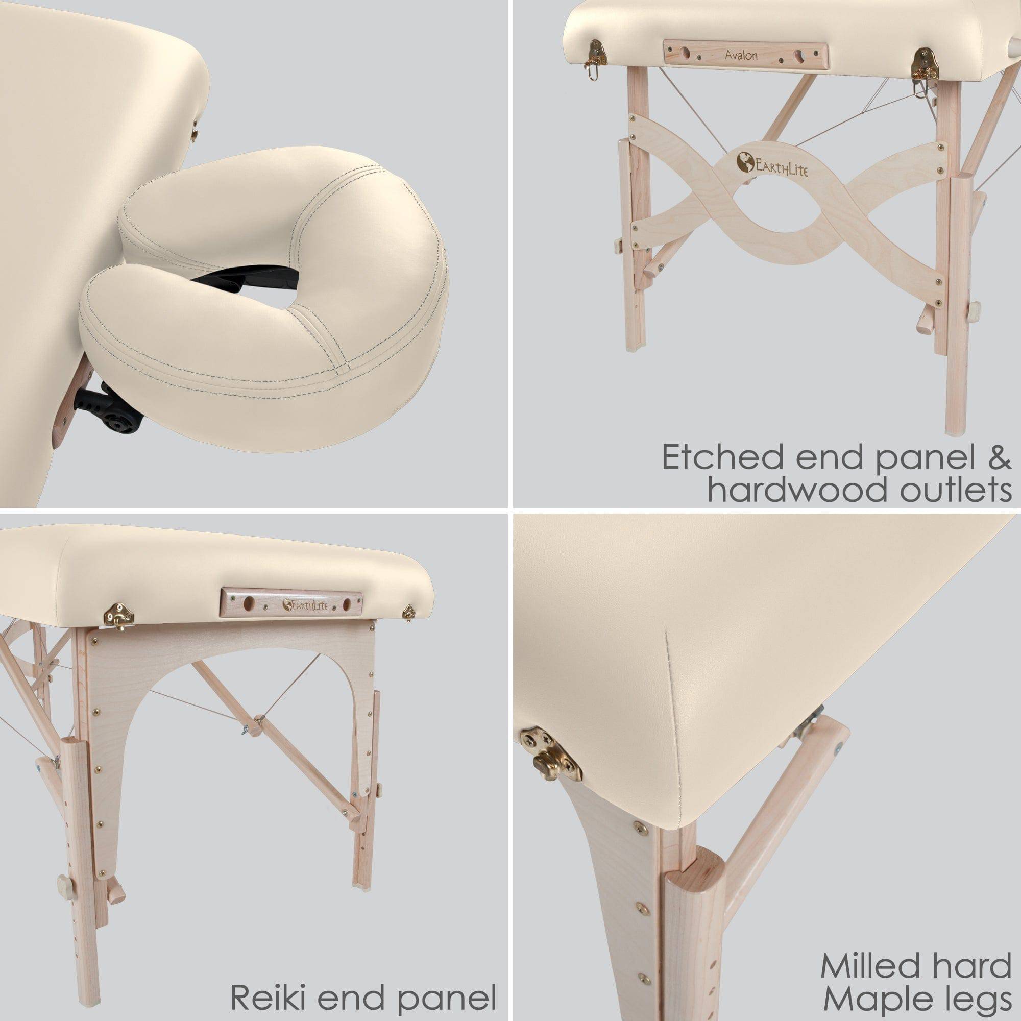 Avalon XD™ Professional Massage Table Set with Adjustable Height & Carrying Case - Perfect for Spa, Clinic & Home Use