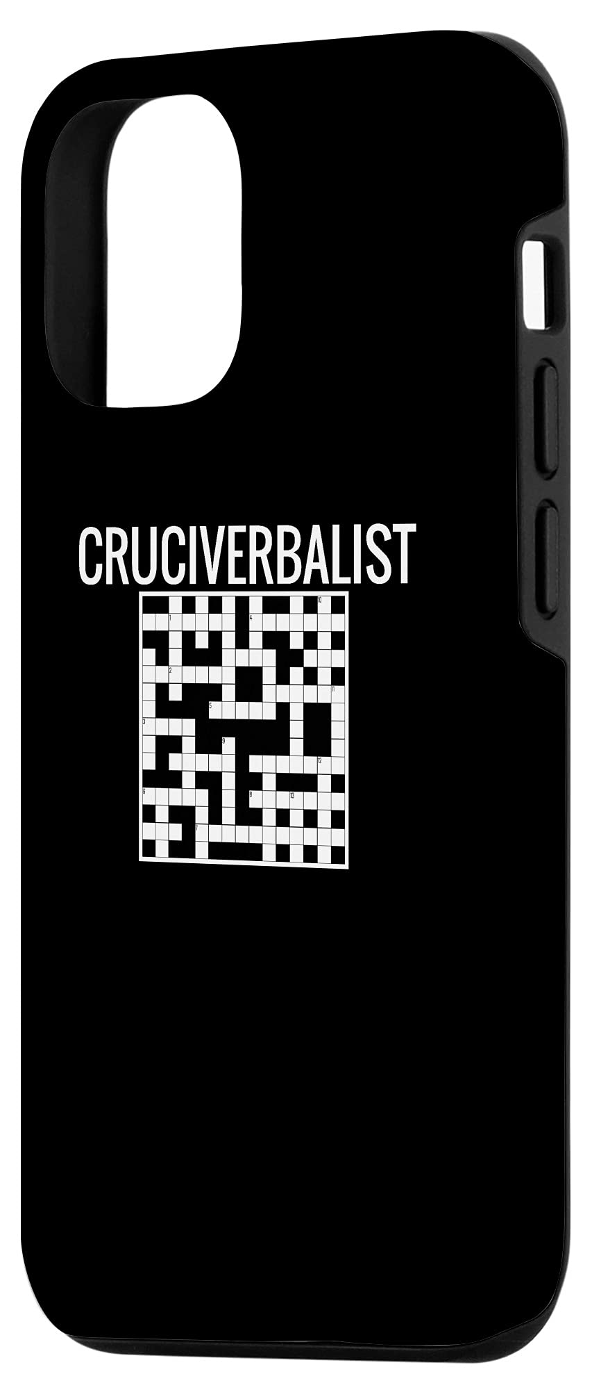 iPhone 12/12 Pro Puzzle Solver Case - Crossword Clue & Enigmatologist Protection Cover for Smartphone | Perfect for Puzzle Lovers, Word Games & Brain Teasers