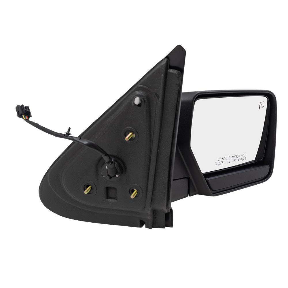 Heated Power Side Mirror with Puddle Lamp - Replacement for 2007-2010 Ford Expedition - Perfect for Night Driving & Winter Weather