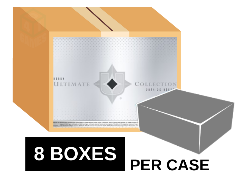2024-2025 Upper Deck Ultimate Collection Hockey Hobby 8-Box Case - Premium NHL Trading Cards for Collectors & Investors - Perfect for Sports Memorabilia Collections & Fantasy Hockey Fans