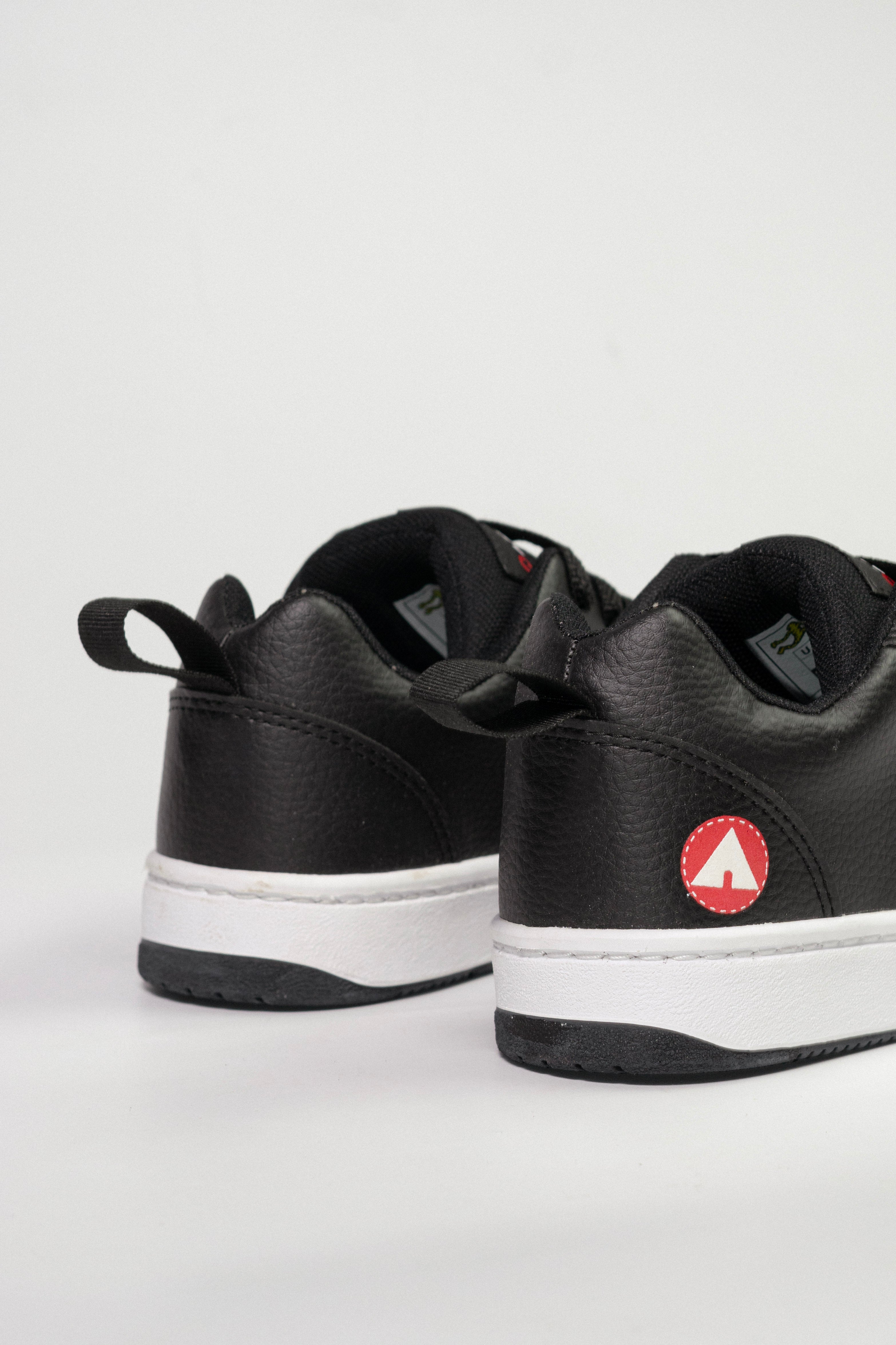 Air Walk Unisex Coolaste Black Sneakers - Comfortable & Stylish Shoes for Men & Women | Perfect for Running, Walking & Casual Wear