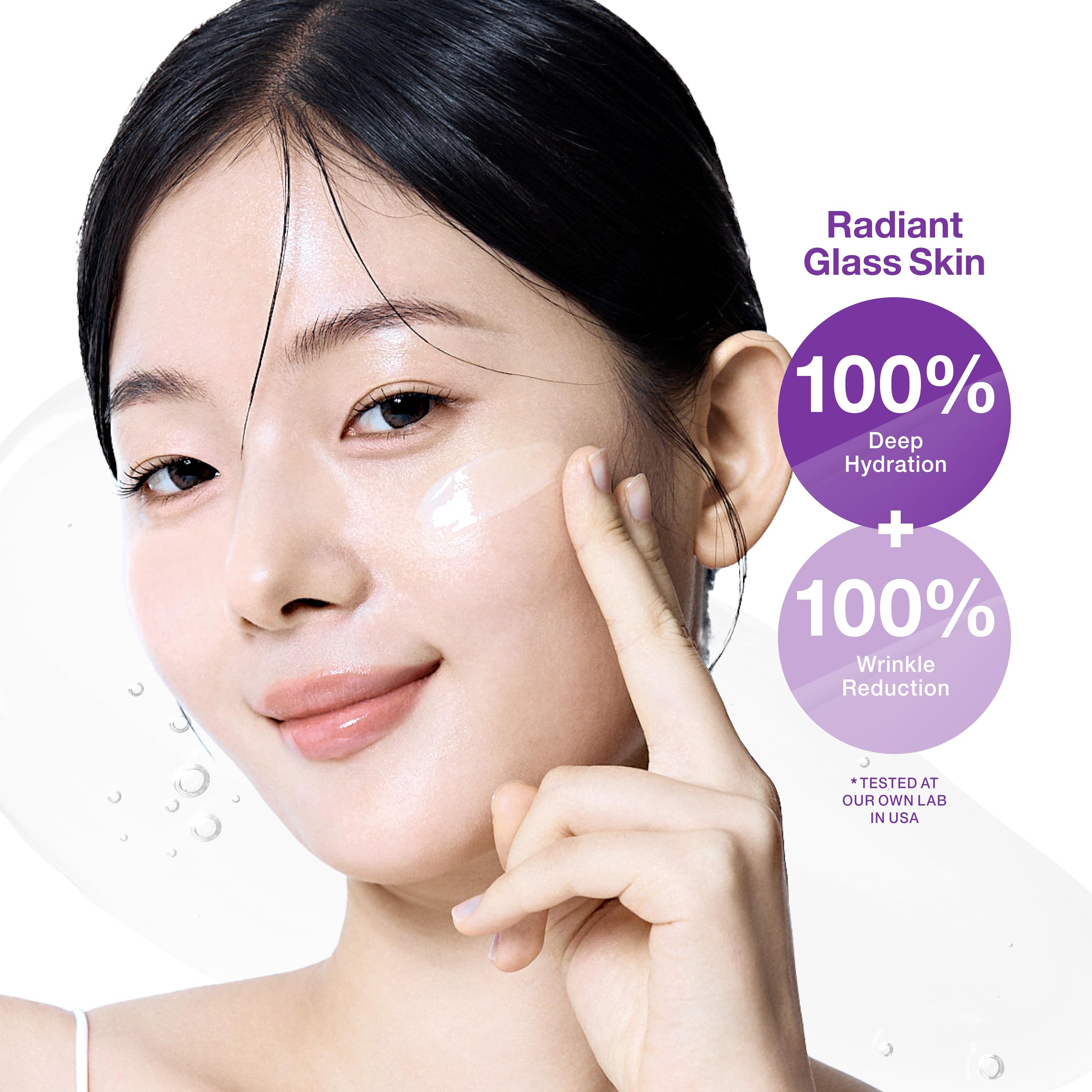 Cosyuree Collagen Serum with 120,000 Micro Spicules - Anti-Aging Face Serum with Hyaluronic Acid for Wrinkle Reduction & Deep Hydration | Glass Skin Treatment | 1.69 fl.oz | Perfect for Night Routine & Daily Skincare Regimen
