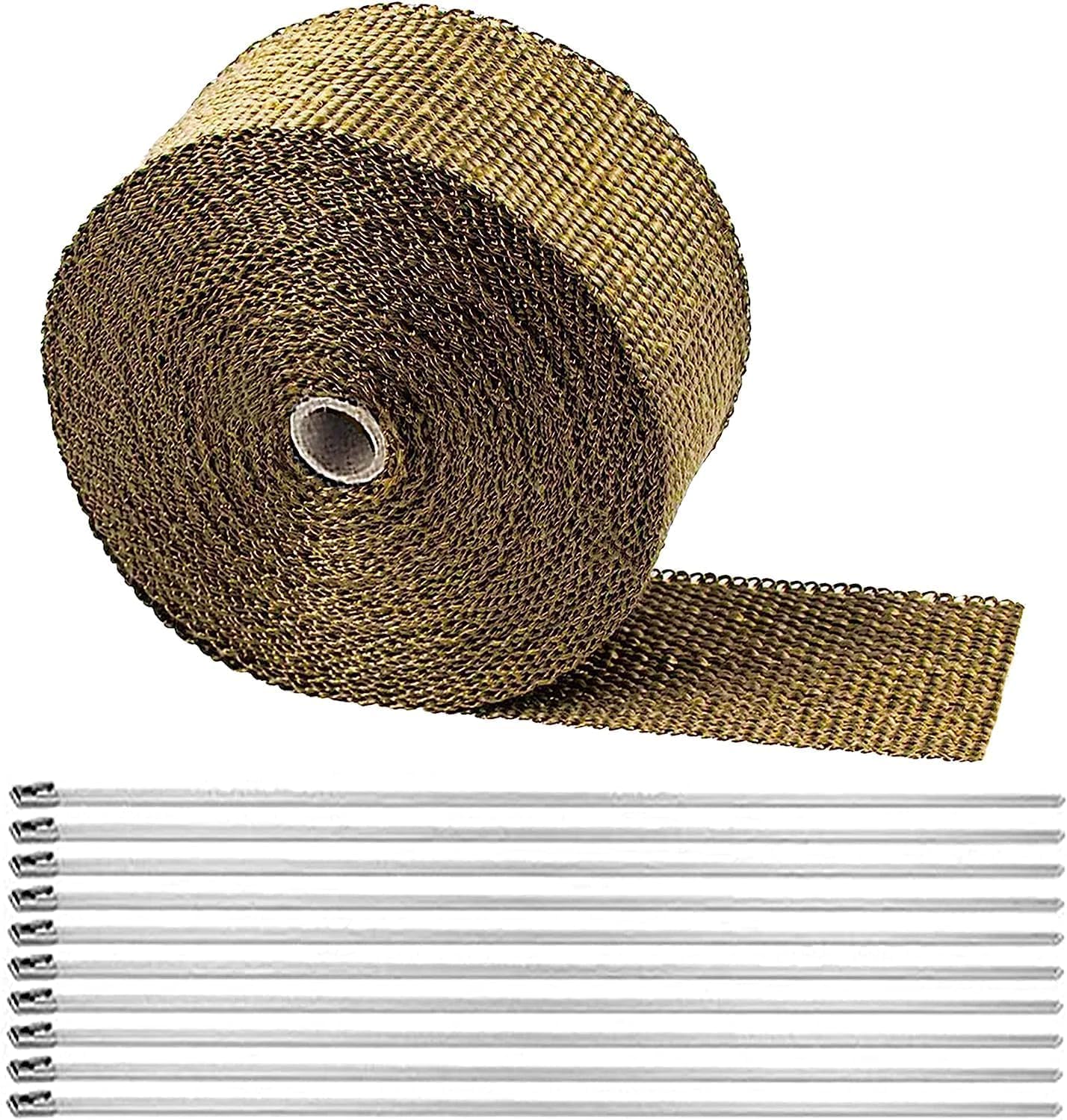 Arespark Titanium Exhaust Heat Wrap - 2