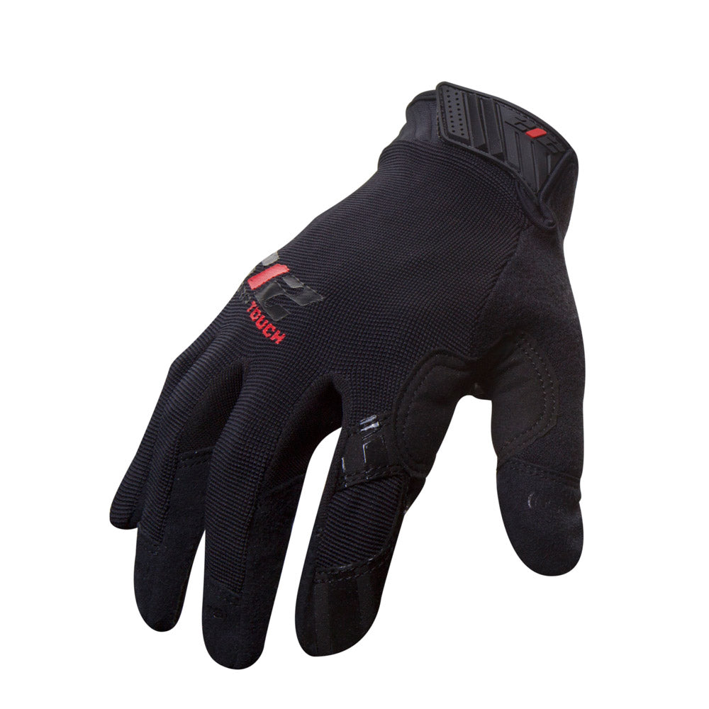 212 Performance MGGC 05 010 Grip Touch Black Large Motorcycle Gloves - Durable & Comfortable for Riding, Racing & Outdoor Activities
