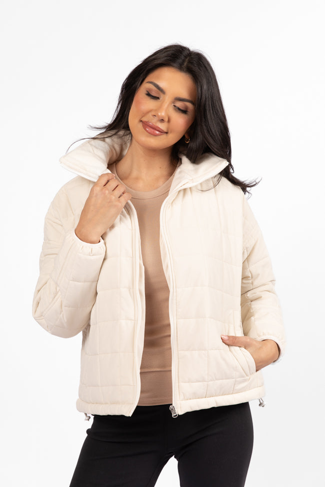 Vail Valley Stone Lightweight Puffer Jacket for Women - Warm Winter Coat, Water-Resistant, Packable Down Alternative - Perfect for Skiing, Hiking & Outdoor Activities