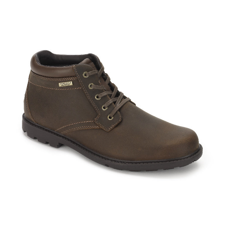 Men's Waterproof Hiking Boots - Rugged Bucks Leather Outdoor Boots for Hunting, Camping & Winter Wear