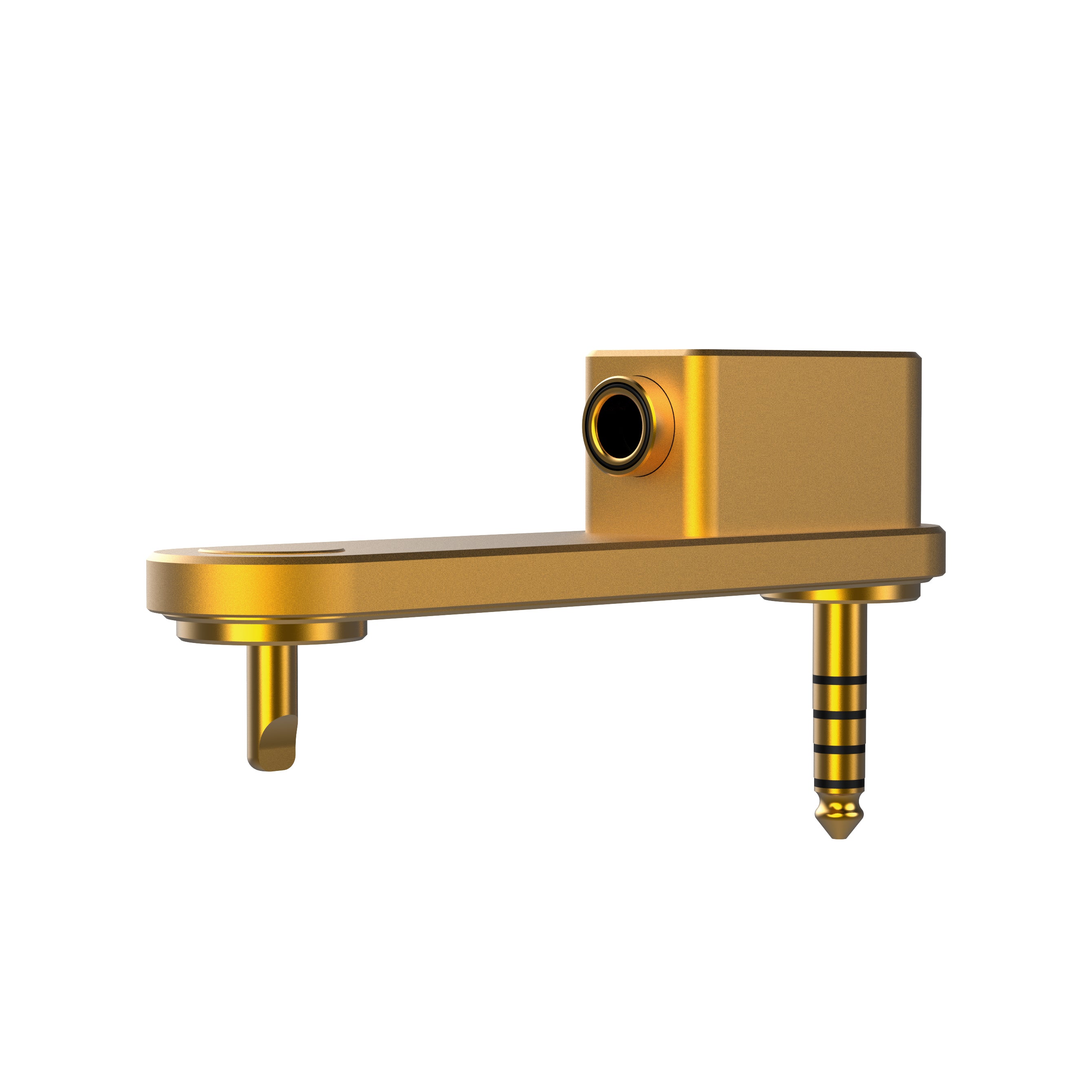 ddHiFi DJ44S MAX 4.4mm Balanced to 3.5mm Ground Pin Adapter - Perfect for Audiophile Headphones & High-End Audio Equipment