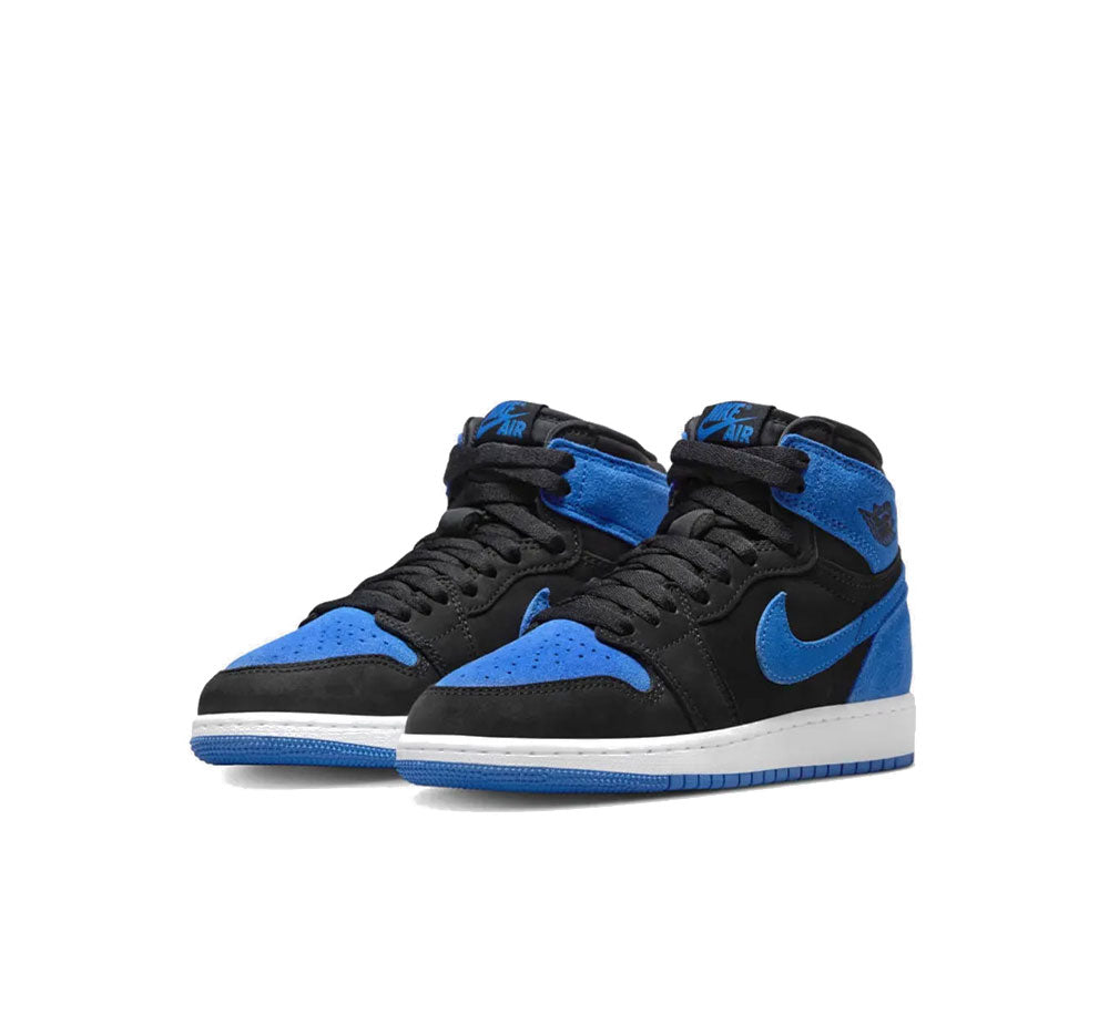 Original Air Jordan 1 Retro High OG (GS) Basketball Shoes - Classic Sneakers for Women & Girls - Perfect for Streetwear, Gym & Casual Wear