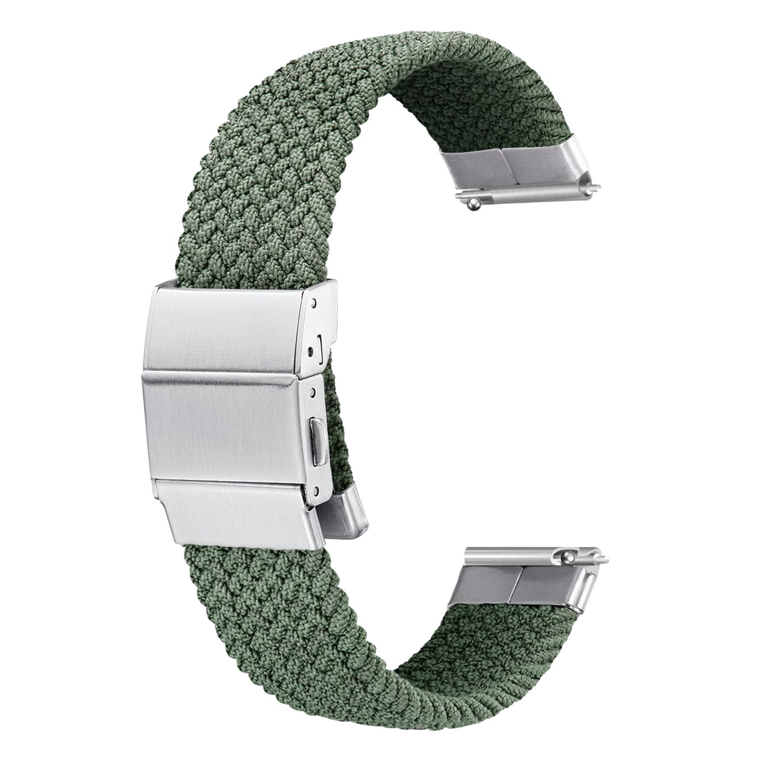 18-20mm Sport Nylon Watch Strap - Adjustable Braided Band for Men & Women | Casual & Outdoor Wear